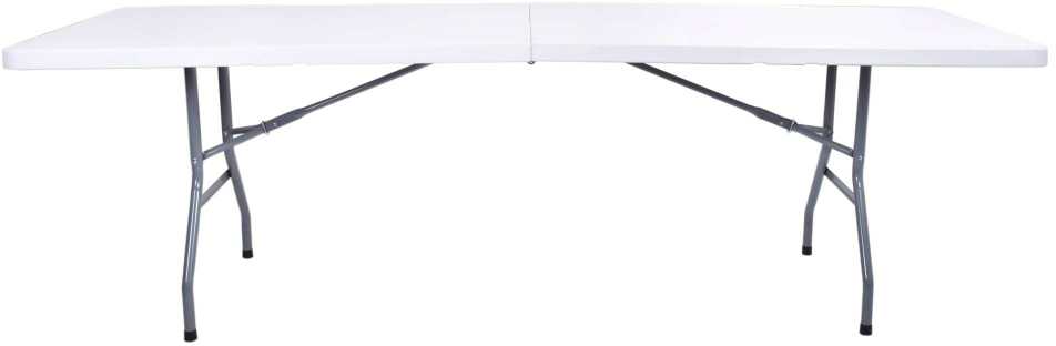 Maitinimo stalas IMPRO, sulankstomas į lagaminą, 240 cm, baltas