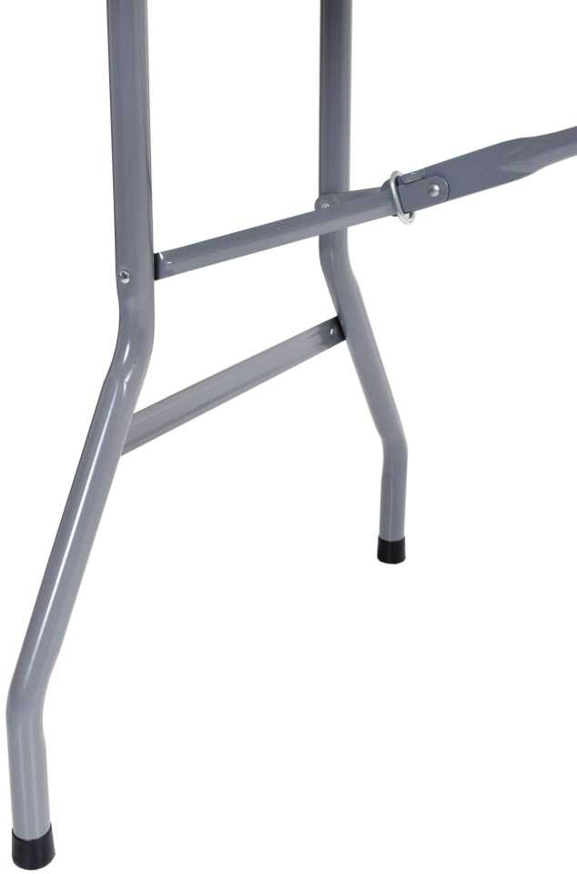 Maitinimo stalas IMPRO, sulankstomas į lagaminą, 240 cm, baltas