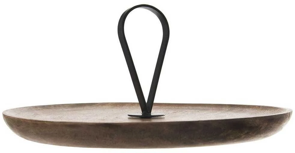 MANGO medinė lėkštė 30,5 cm