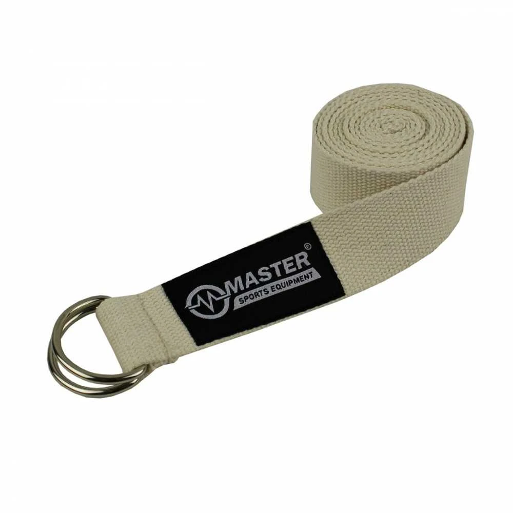 MASTER medvilnės jogos diržas 183 x 3,8 cm