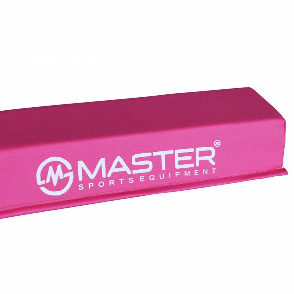MASTER Rožinė Gymnastic Balance Beam sulankstomas 240 cm