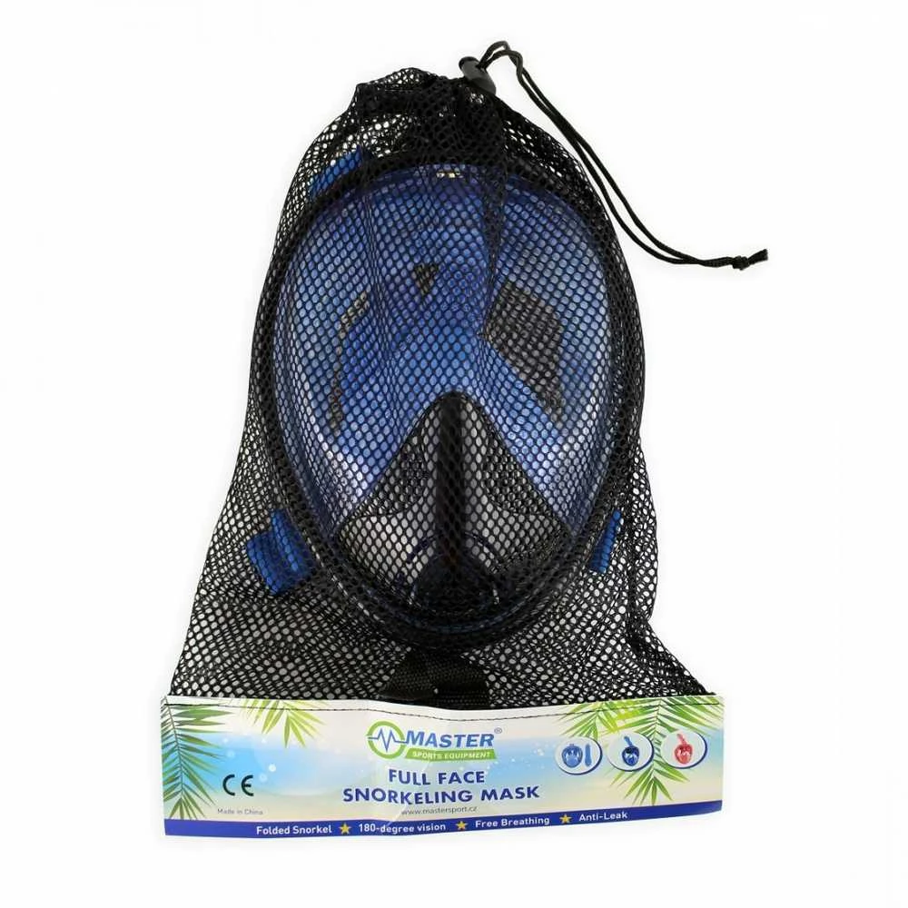 MASTER viso veido nardymo kaukė L-XL juoda