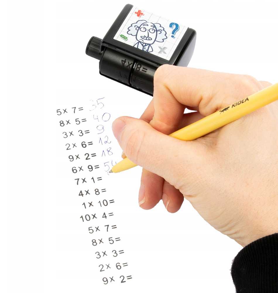 MATEMATINIS SPAUSDINTUVAS MOKYMOSI DAUGYBA KIDEA PG