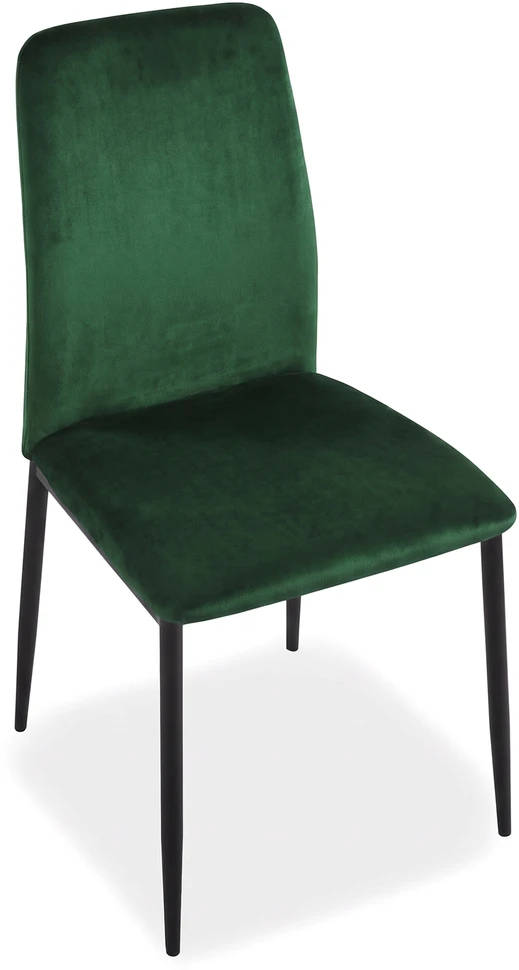 MAVERIK BIS Velvet tamsiai žalia minkšta aksominė kėdė