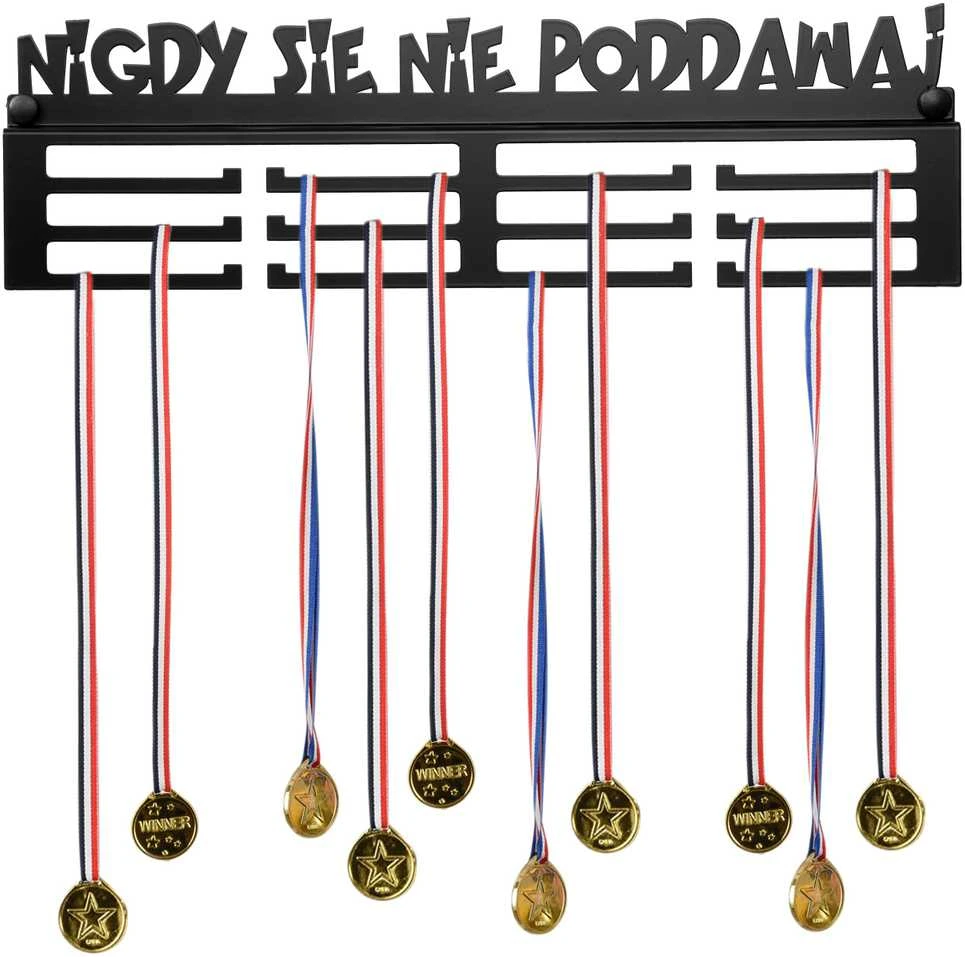 Medalių kabykla Niekada nepasiduok!