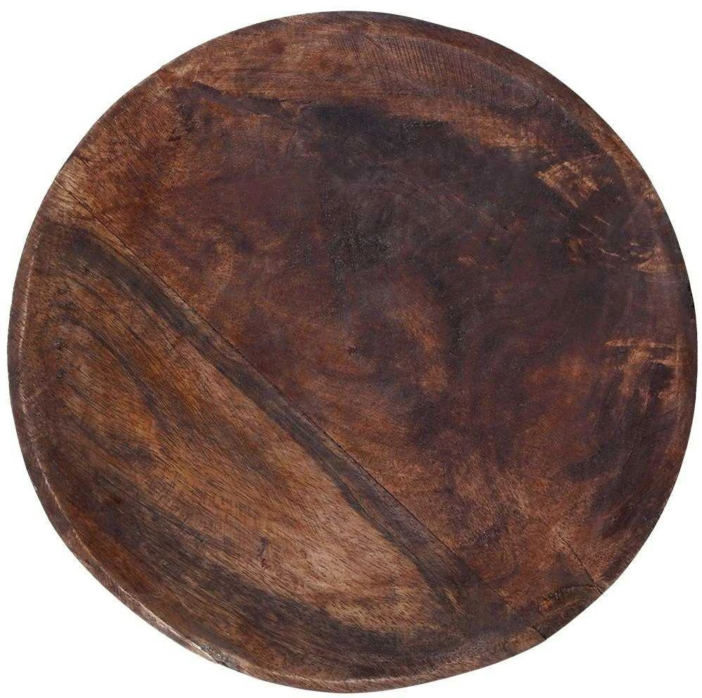 Medinė lenta/servavimo padėklas su kojelėmis, 30 cm