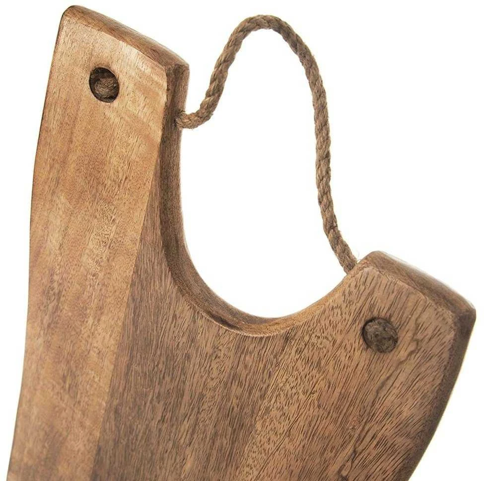 Medinė pjaustymo ir serviravimo lenta MANGO 40,5x28 cm