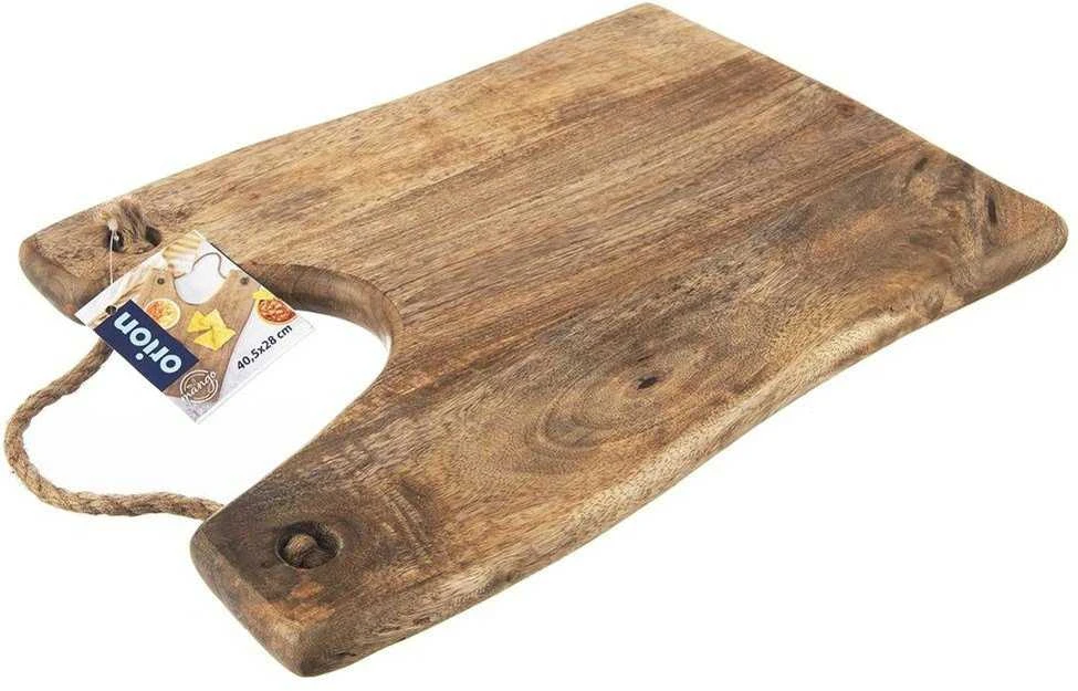 Medinė pjaustymo ir serviravimo lenta MANGO 40,5x28 cm