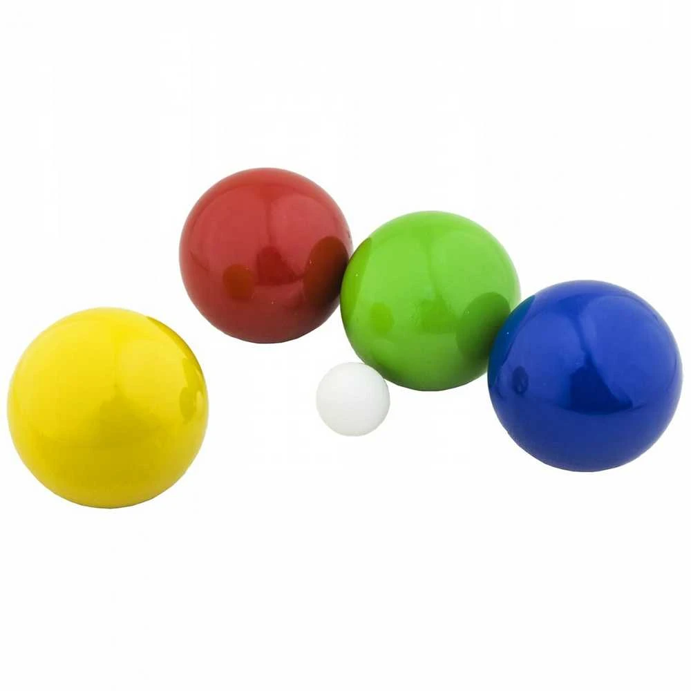 Mediniai žaidimo kamuoliukai 8 vnt - Boule, Boule, Petanque LONDERO 100 mm dėkle