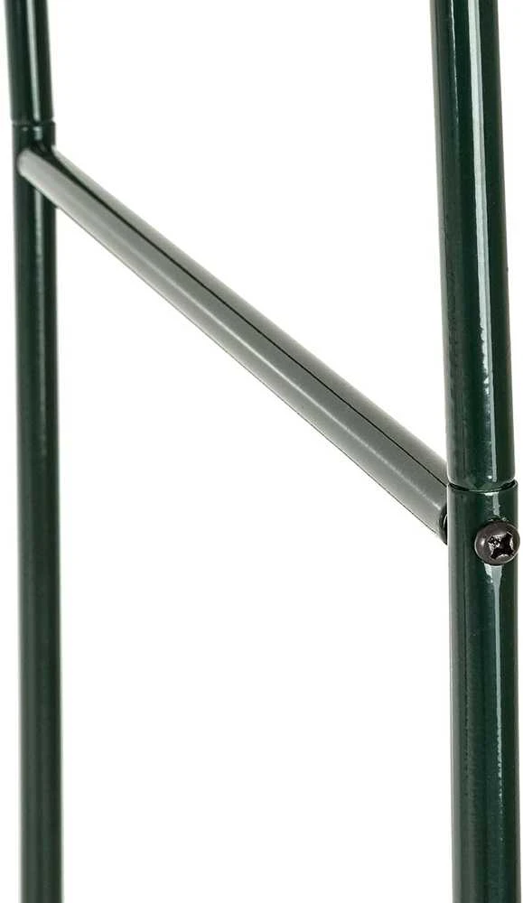 Metalinė arkinė pavėsinė, juoda, 240 cm