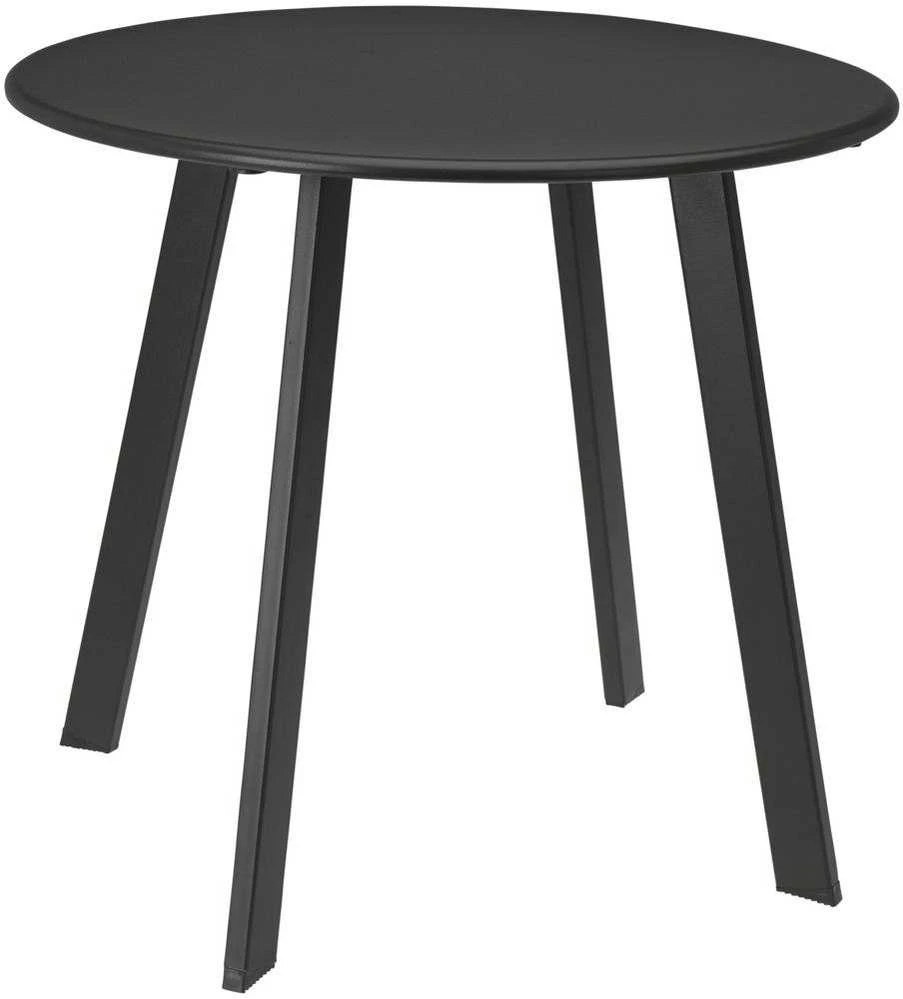 Metalinis balkono terasos sodo stalas balkonui sodo terasa kava 50 cm pilka