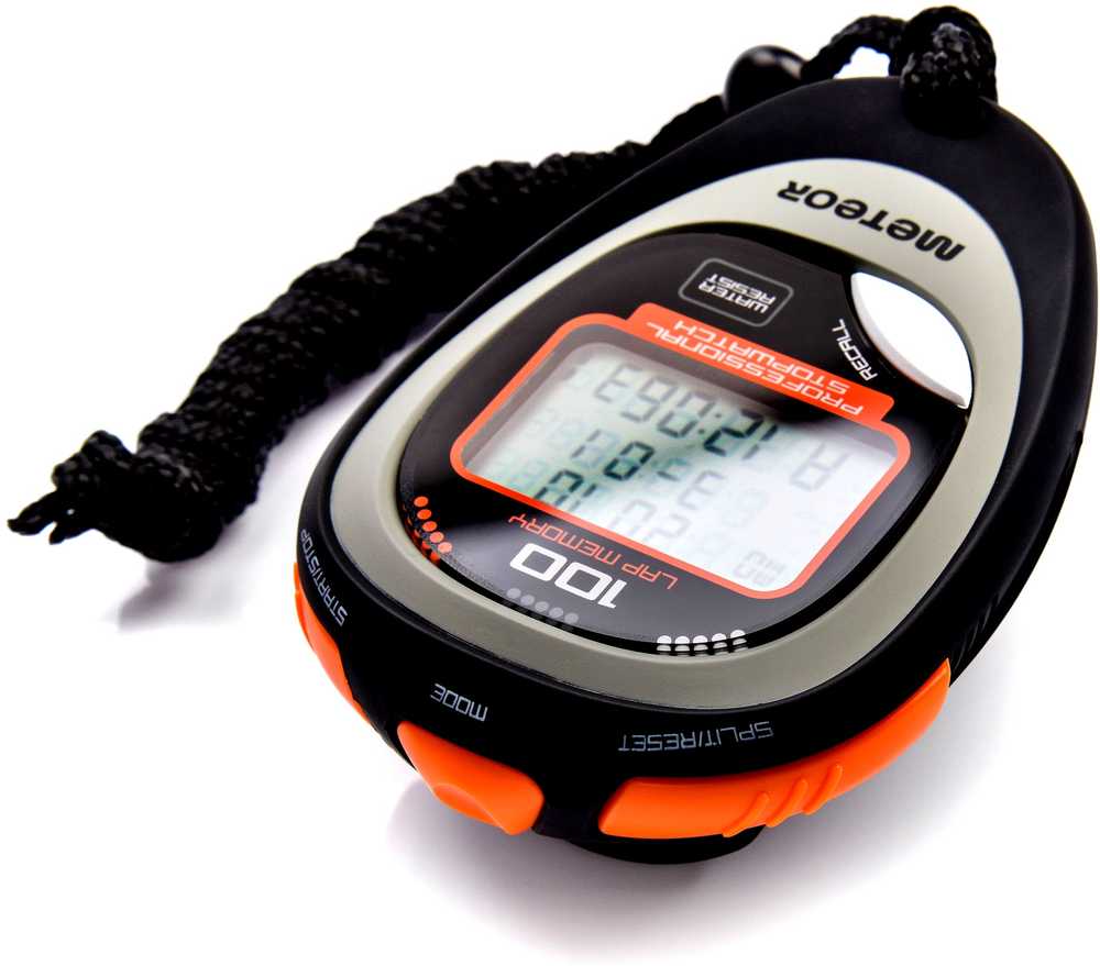 Meteor 100 dalinio laiko chronometras