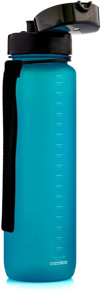 Gertuvė „Meteor“ 1000 ml turkio spalvos sportinis butelis