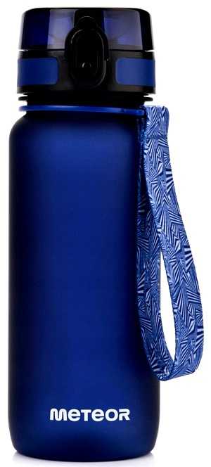 Gertuvė „Meteor“ 650 ml tamsiai mėlynas sportinis butelis