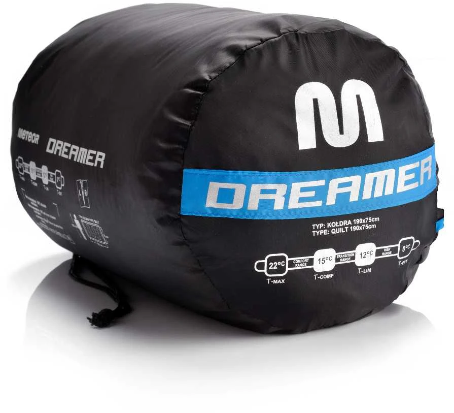 Meteor Dreamer R miegmaišis mėlynas/juodas