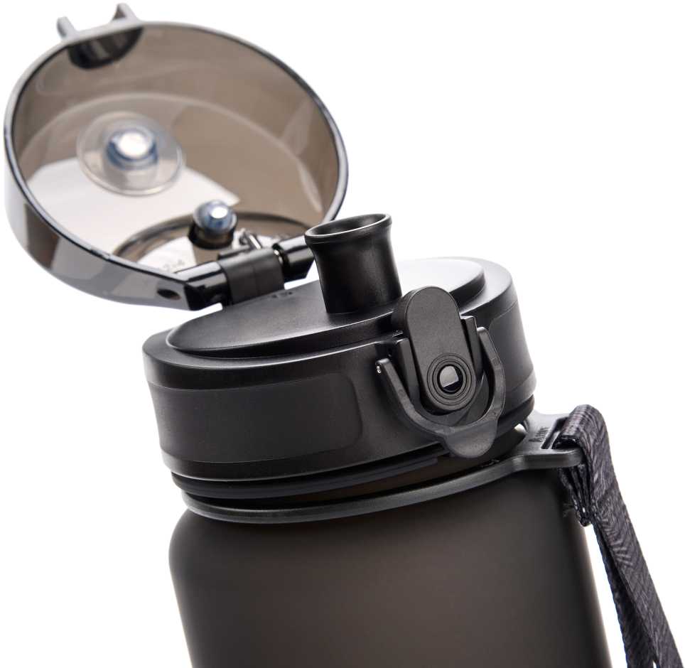 Gertuvė Meteor sportinis buteliukas 1000 ml juodas