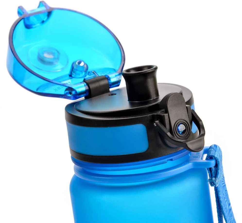 Gertuvė Meteor sportinis buteliukas 350 ml mėlynas