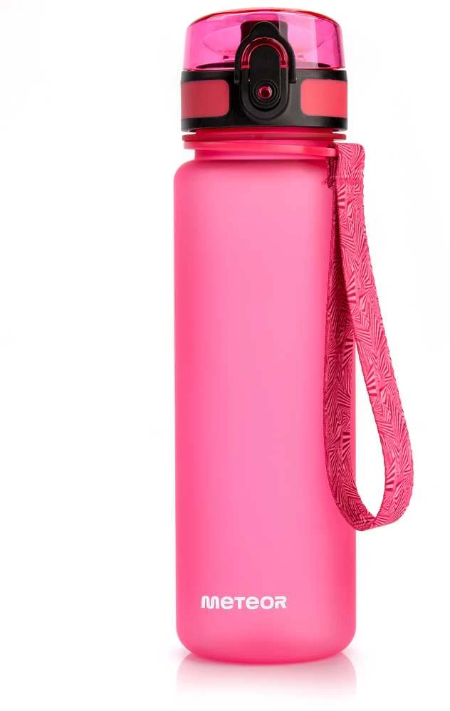 Meteor sportinis buteliukas 500 ml rožinis