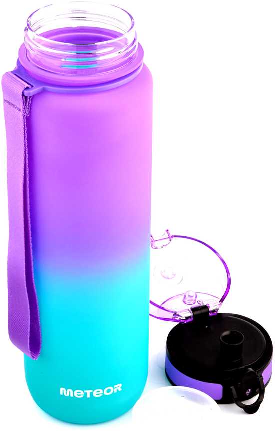 Gertuvė Meteor Sports Butelis 1000 ml Purpurinė/mėlyna