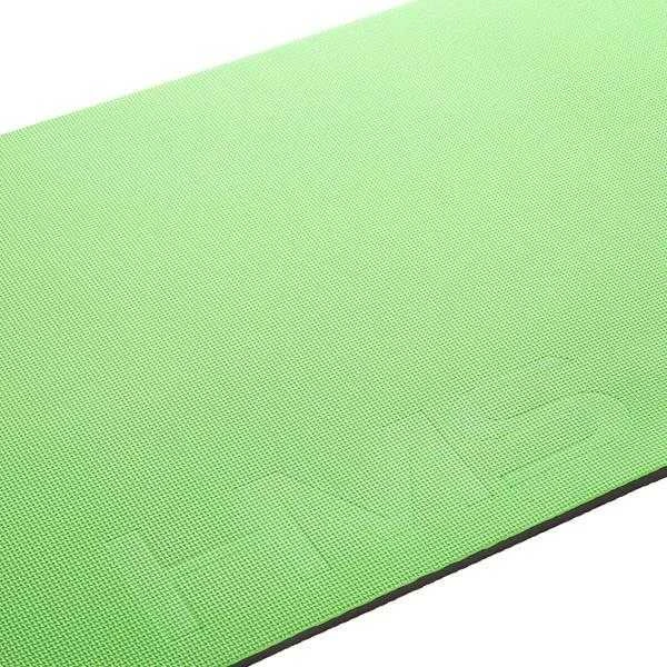 MFK08 Žalias-Juodas CLUB FITNESS KILIMAS SU KIUGĖMIS 140*60CM EVA 15MM HMS PREMIUM