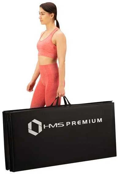 MGS01 SULANKSTAMAS GIMNASTINIS ČIUŽINIS 2400x1200 MM Juodas HMS PREMIUM
