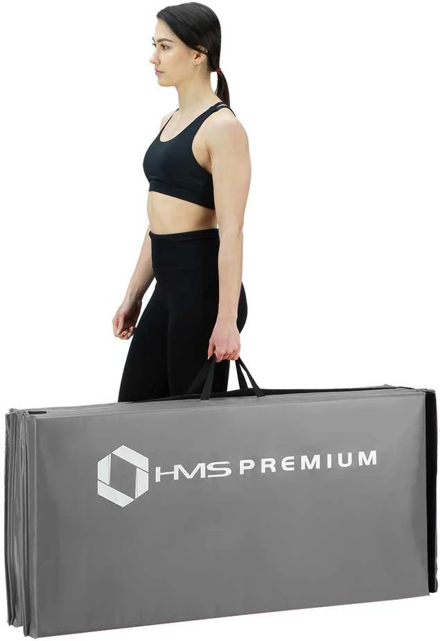 MGS01 SULANKSTAMAS GIMNASTINIS ČIUŽINIS 2400x1200 MM PILKAS HMS PREMIUM