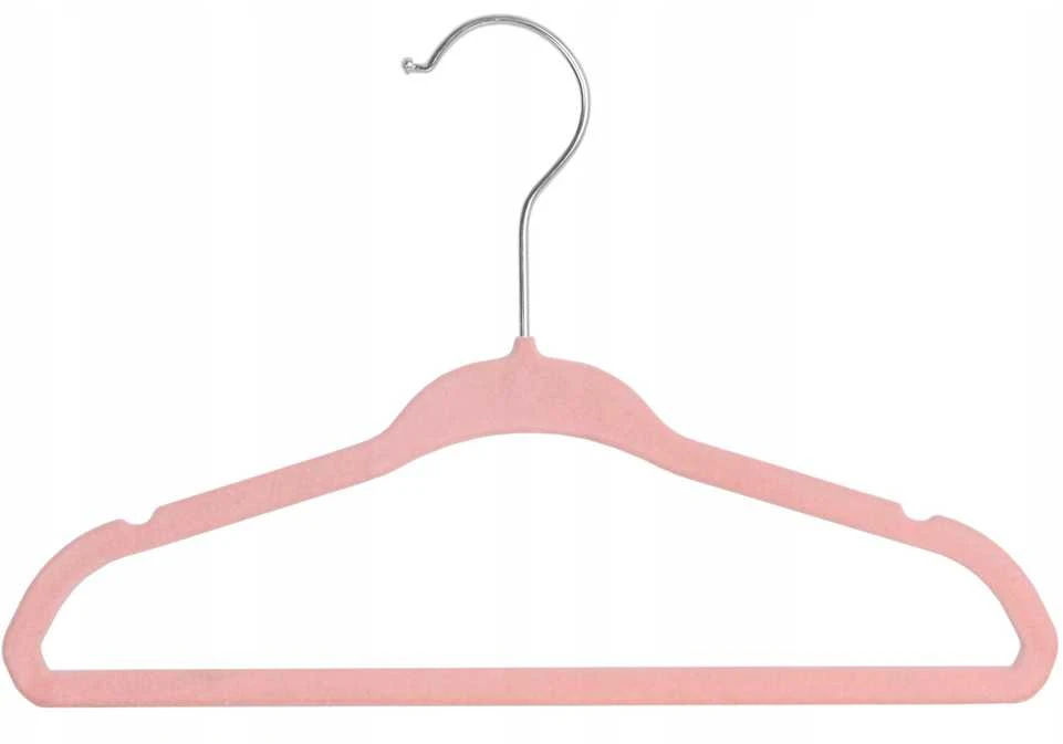 Mini Girl aksominė kabykla, rinkinyje 30 vnt