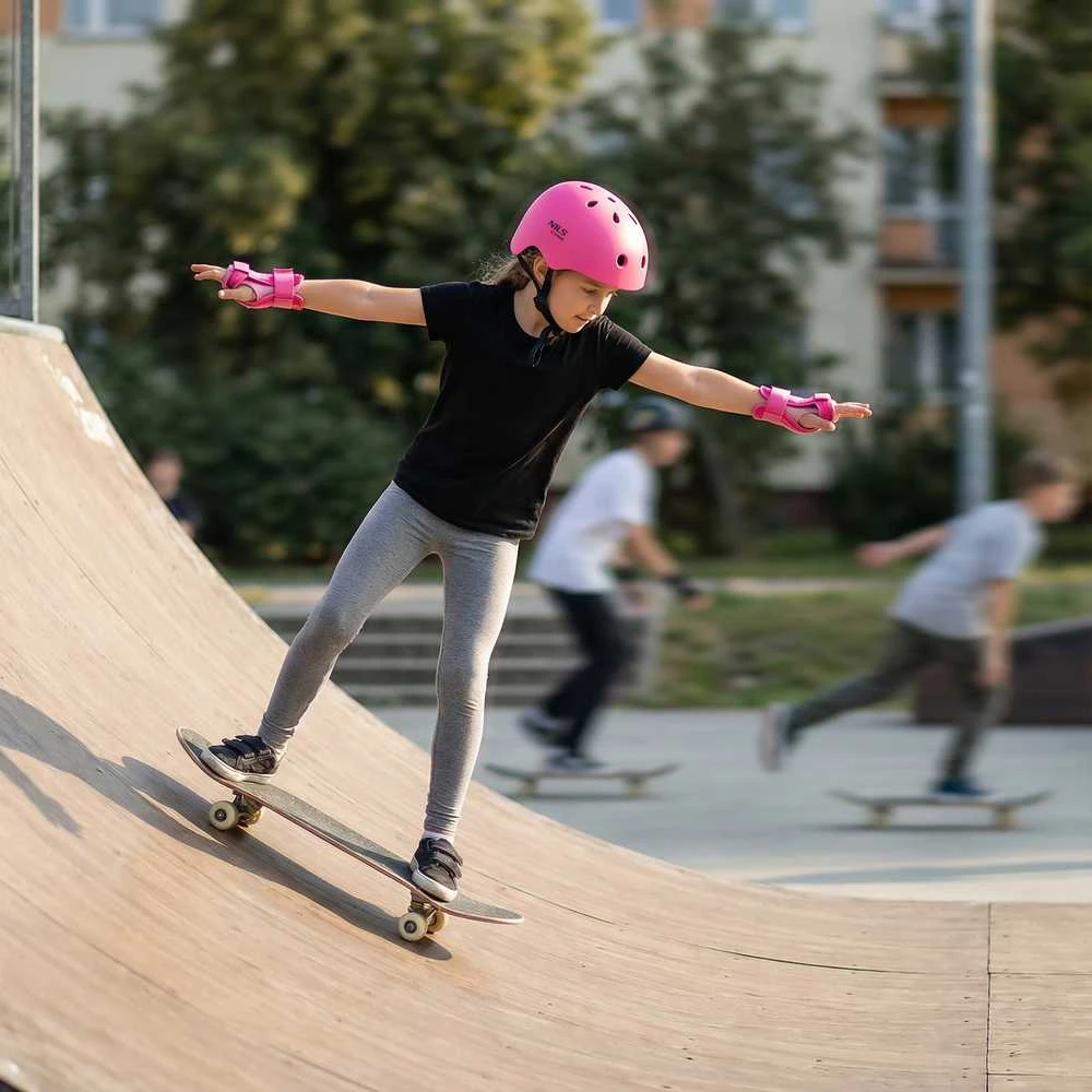 MT301 ROŽINIS ŠALMAS S (52-56CM) NILS EXTREME