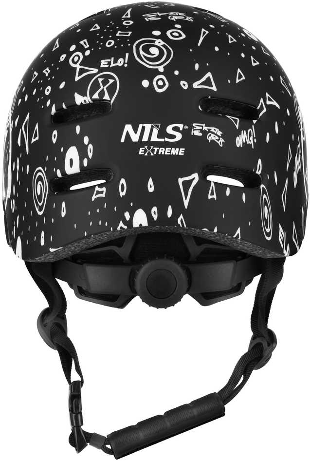 MT311 Juodas ŠALMAS L (58-61CM) NILS EXTREME
