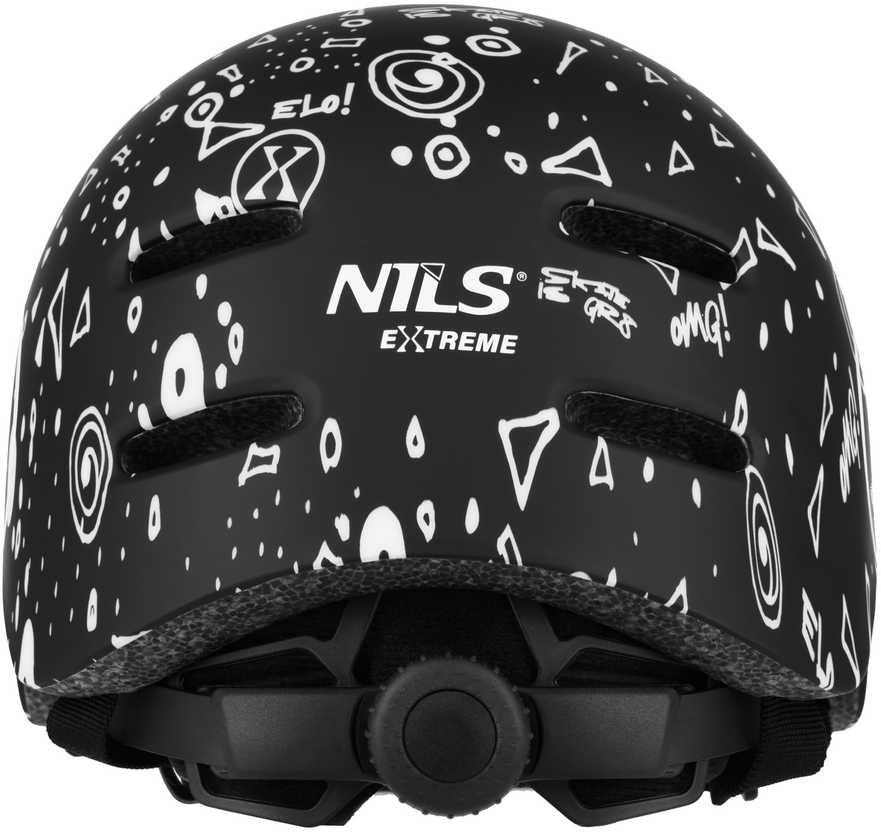 MT311 Juodas ŠALMAS L (58-61CM) NILS EXTREME