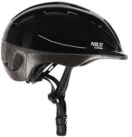 MTV62J Juodas DYDŽIO S(48-52CM) VAIKŲ ŠALMAS NILS EXTREME