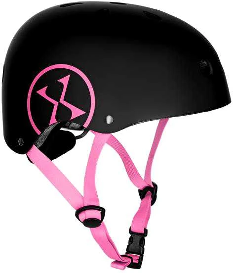 MTW001-1 ŠALMAS Juodas IR RAUŽAS DYDIS. XS (48-52cm) NILS EXTREME
