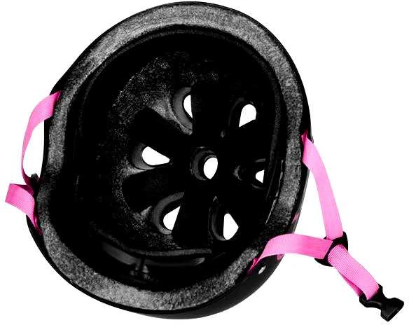 MTW001-1 ŠALMAS Juodas IR RAUŽAS DYDIS. L(58-61CM) NILS EXTREME