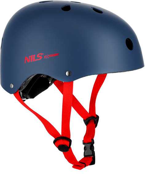 MTW001-1 ŠALMAS PILKA RAUDONAS DYDIS. S(52-56CM) NILS EXTREME