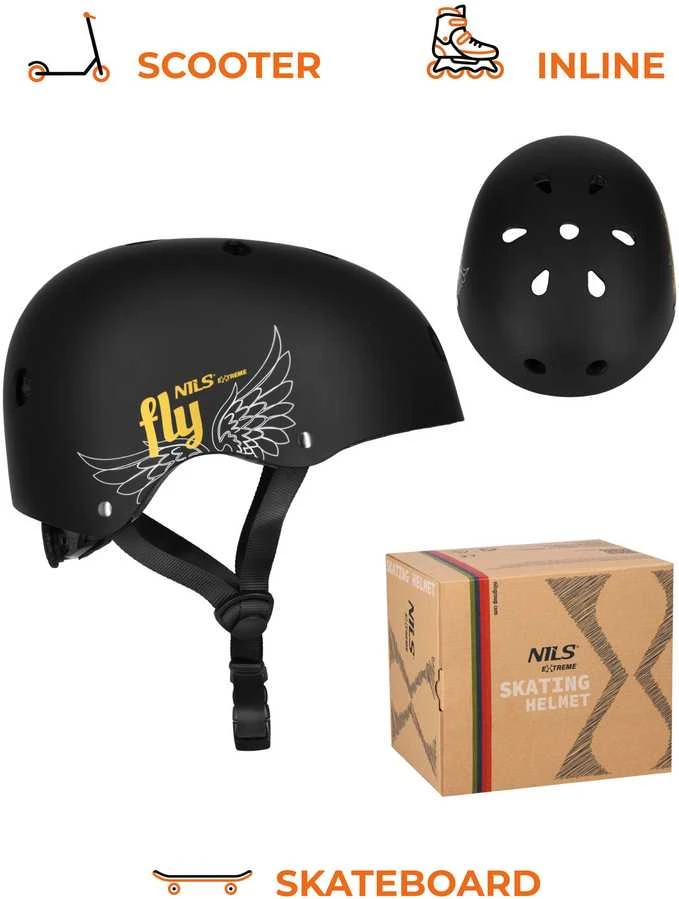 MTW001 FLY šalmas auksinis XS (48-52cm) NILS EXTREME