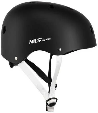 MTW001 Juodas DYDIS. XS(48-52CM) NILS EXTREME šalmas