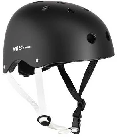 MTW001 Juodas DYDIS. XS(48-52CM) NILS EXTREME šalmas