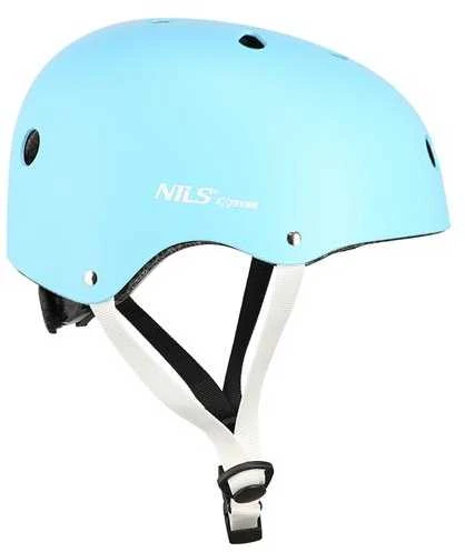 MTW001 MĖLYNAS DYDIS. M(55-58CM) NILS EXTREME šalmas