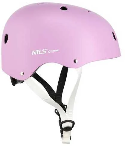 MTW001 PURPULINIS DYDIS. L(58-61CM) NILS EXTREME šalmas