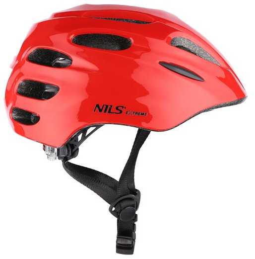 MTW01 LED ŠALMAS RAUDONAS DYDIS. S (44-50 cm) NILS EXTREME
