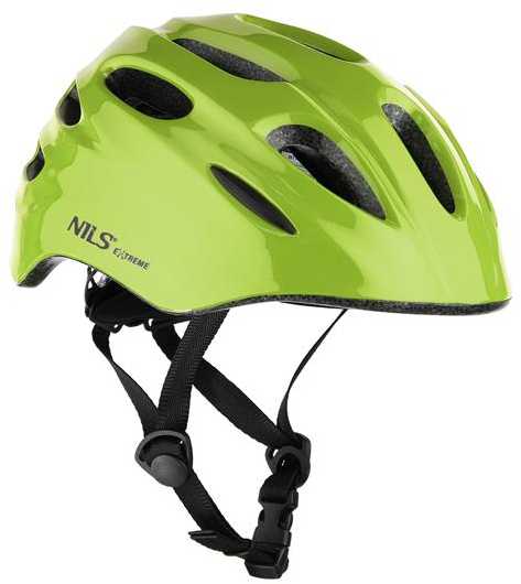 MTW01 LED ŽALIAS DYDIS. XS (43-49 cm) NILS EXTREME šalmas