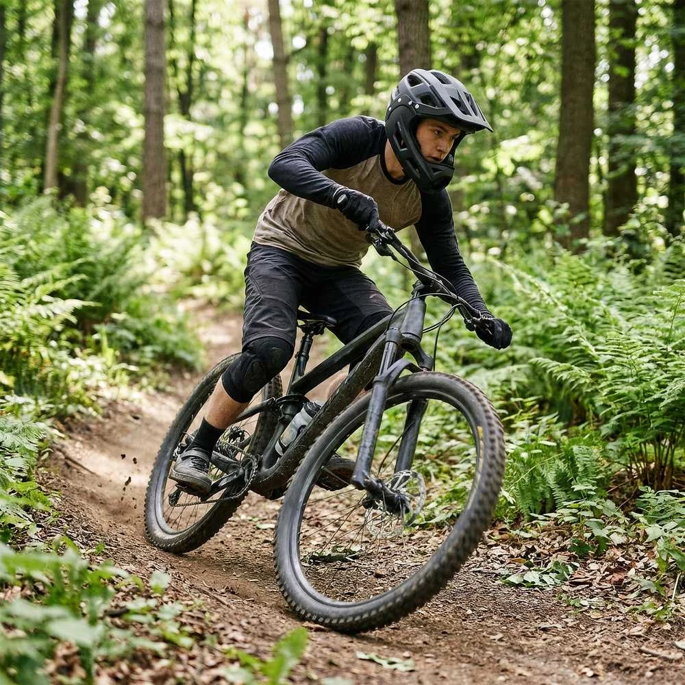 MTW101 Juodas UŽDARAS ŠALMAS M (56-58CM) NILS EXTREME