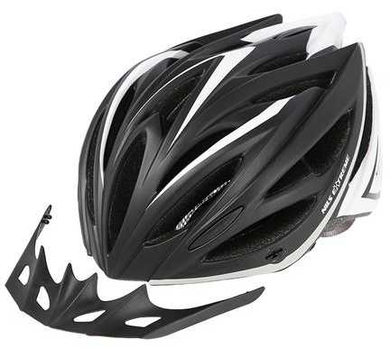 MTW202 Juodas Baltas DYDIS. S (48-53cm) NILS EXTREME šalmas