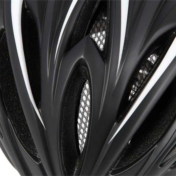 MTW202 Juodas Baltas DYDIS. S (48-53cm) NILS EXTREME šalmas