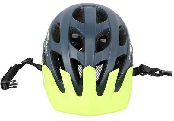 MTW208 NAVY MĖLYNA-ŽALIA DYDIS. L (55-61cm) NILS EXTREME šalmas