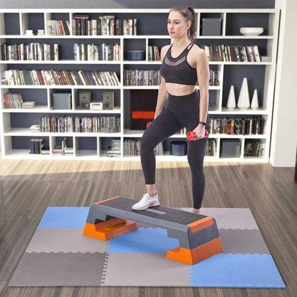 Blue MULTIPACK Mėlynas-Pilkas 9 ELEMENTS 10MM ONE FITNESS MP10 DĖLĖS KILMĖ