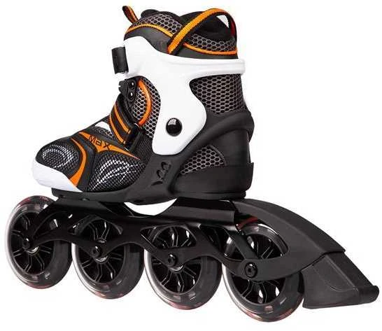 NA1060 S JUODOS IR ORANŽINĖS DYDIS. 41 NILS EXTREME INLINE RIUDŽIAI