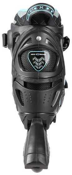 NA11002 Juodas/MĖLYNAS DYDIS. M (35-38) NILS EXTREME INLINE pačiūžos