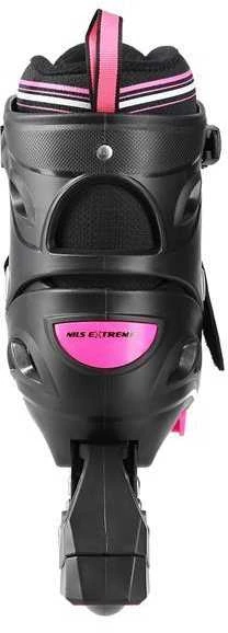 NA11002 Juodas/PURPURINIS DYDIS. L (39-42) NILS EXTREME INLINE pačiūžos