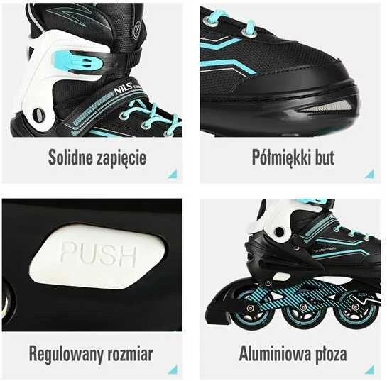 NA1169A TURKIO DYDIS. M(35-38) NILS EXTREME INLINE RIUDŽIAI